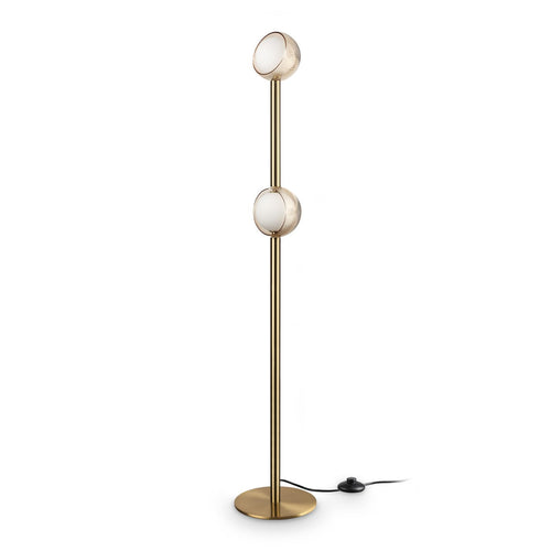 Ideal Lux BLOOM Vloerlamp met meerdere armen, messing, 2x LED 1400lm 3000K