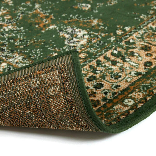 Interieur05 Vintage vloerkleed Keshan Groen