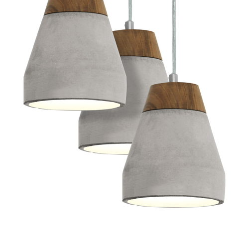 EGLO hanglamp Tarega - 3 lichts - bruin, grijs - vtwonen shop