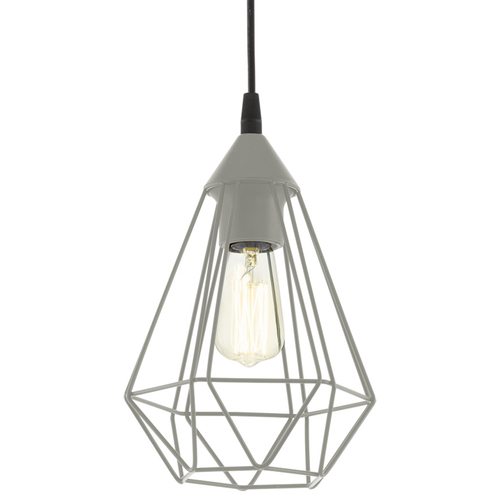 EGLO hanglamp Tarbes - e27 - ø 17,5 cm - grijs - vtwonen shop