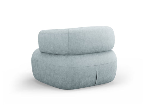 Micadoni Fauteuil Jenny chenille, lichtblauw - 88x90x73cm