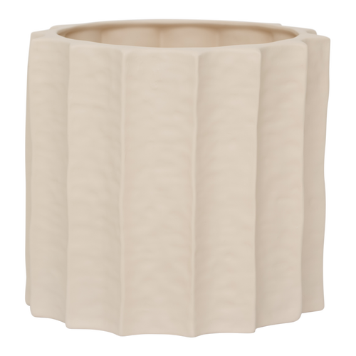 Urban Nature Culture pot Scallop - Ø 24 * 22 CM - vtwonen shop