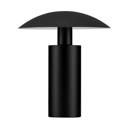 Nova Luce KARPOS Geïntegreerde LED-tafellamp, matzwart, 5W LED, 264lm, 3000K, aan/uit-schakelaar.