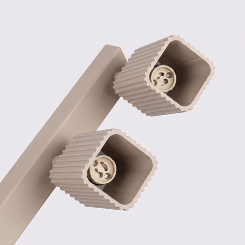 Sollux Lighting Plafondlamp RAYO 6L taupe - 117x6x16,5cm