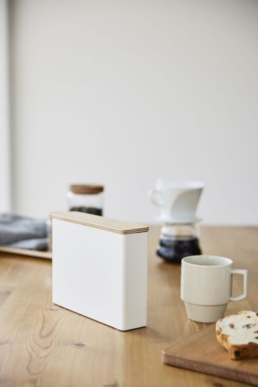 Yamazaki Koffiefilterhouder - Tosca - Wit – vtwonen shop