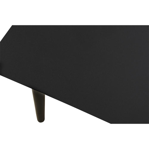 Lesli Living tuintafel Crest - zwart - 180x90x75cm