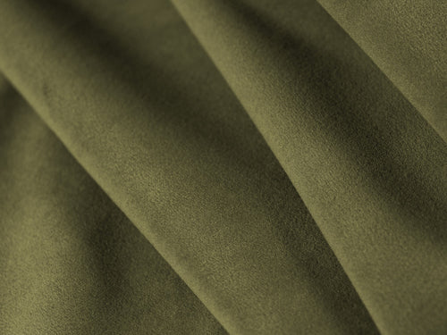 Cosmopolitan Design Panoramische bank Arendal 6-zits, flueel, lichtgroen - 166x364x70cm