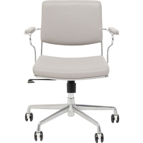 Kare Design Draaibare Bureaustoel Dottore grijs