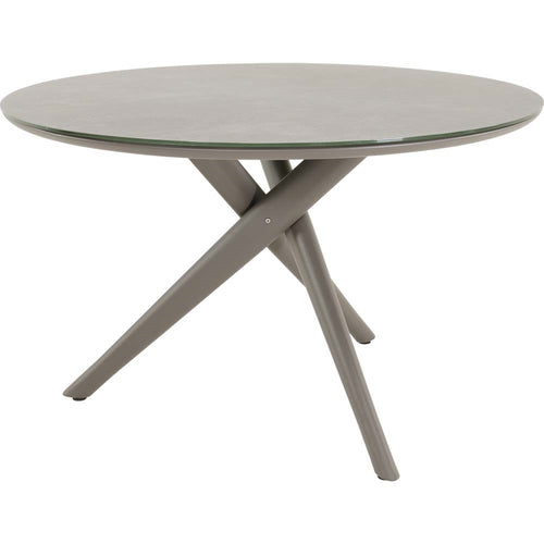 Lesli Living tuintafel Mojito - grijs - Ø120x74cm