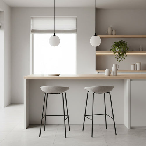 Kick barkruk Riga - 80cm - Terra