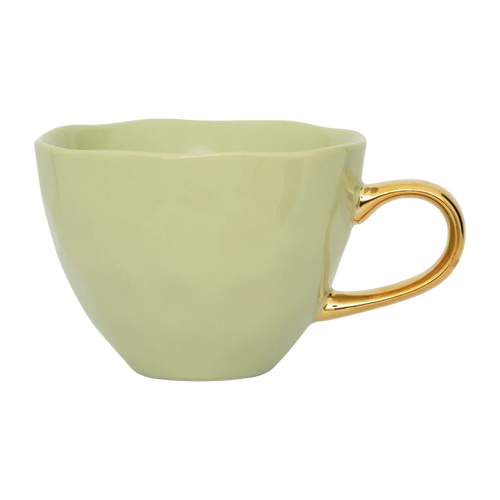 Urban Nature Culture Good Morning kopje Cappuccino/Tea - Pale Green - 11x8cm
