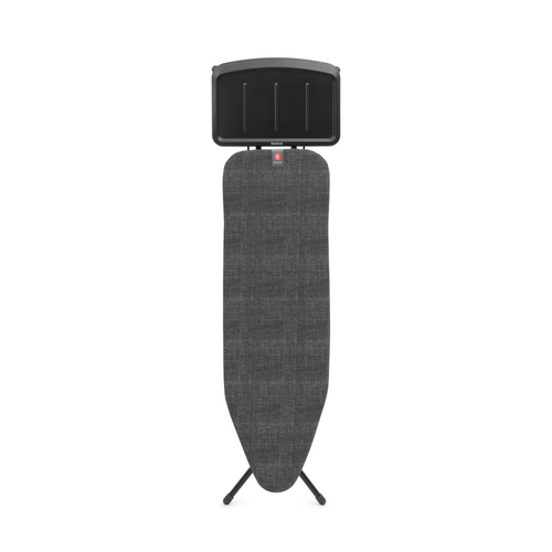 Brabantia Strijkplank B, 124x38 cm, solide stoomunithouder - Denim Black