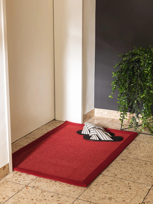 benuta deurmat Sana - rood - 60x90 cm