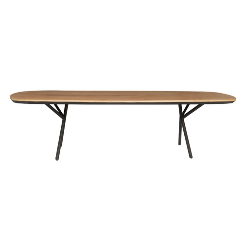 Starfurn  eettafel RichWood - bruin - 100x280x76cm - vtwonen shop