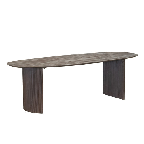 Giga Meubel Eettafel Feline - Deens Ovaal - Mangohout - 200cm