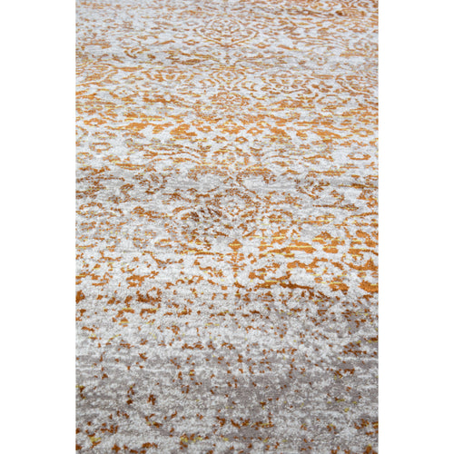 Zuiver Magic Vloerkleed 200x290 Grijs/Oranje