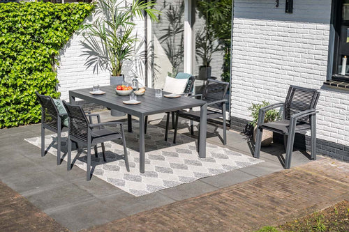 4-persoons tuinset - 4 Cosmo stoelen -Gosford tafel-Garden Impressions - vtwonen shop