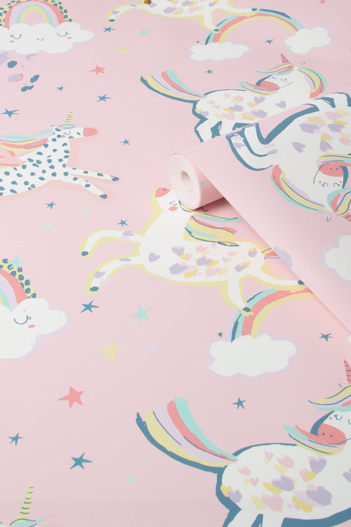 Next vliesbehang Party Unicorn 10mx52cm