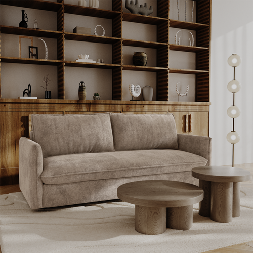 Premium Interiors - Snel uitklapbare slaapbank AVA - kruisweefsel mol 178cm