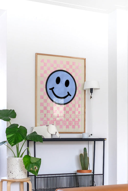 Pastel Smiles - Blush - PSTR studio Kunst Poster - vtwonen shop