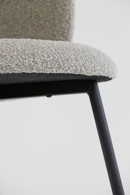 Light & Living eetkamerstoel ELYNA - 56x55x79cm - grijs - Set van 2 - vtwonen shop