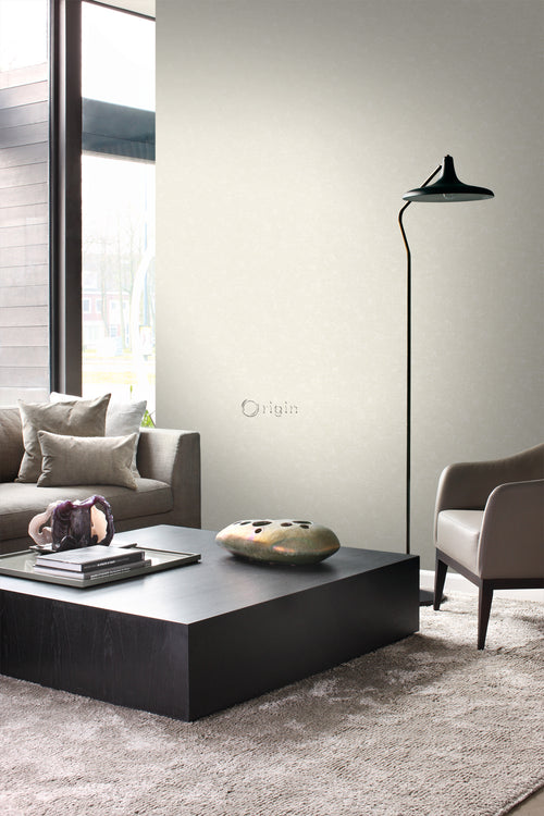 Origin Wallcoverings behang effen crème - 53 cm x 10,05 m - 346202 - vtwonen shop