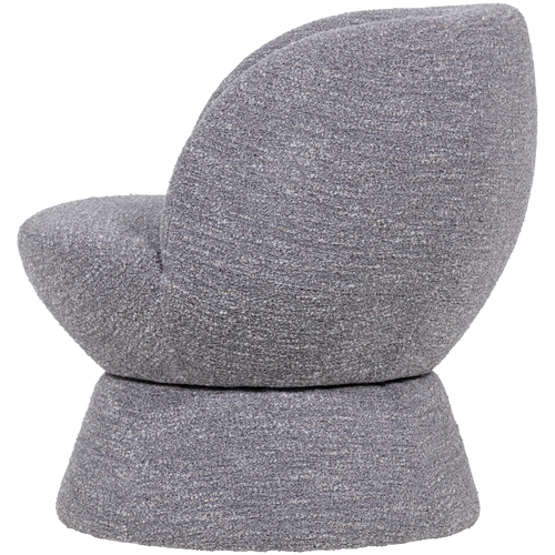 WOOOD draaifauteuil Shuffle - Melange - Grijs - 72x73x71 - vtwonen shop