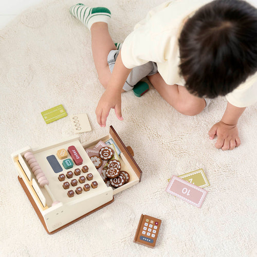 Petite Amélie Houten speelgoed kassa NOYER 31 dlg - vtwonen shop