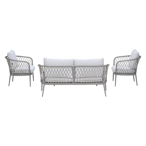 Garden Impressionsloungeset Stella taupe - natural sand