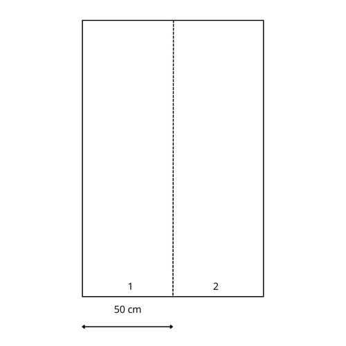 Sanders & Sanders fotobehang kunst geel en blauw - 100 x 250 cm - 611901 - vtwonen shop