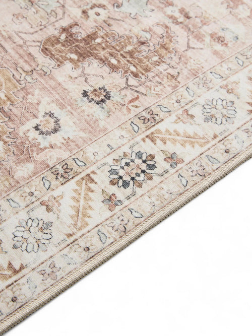 benuta wasbaar vloerkleed George - roze - 160x230 cm