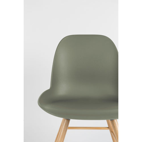 Zuiver Albert Kuip Eetkamerstoelen  Groen - Set van 2 - vtwonen shop