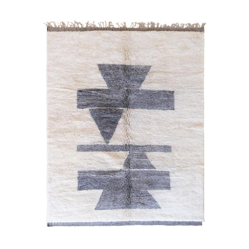 AFK Living vloerkleed Berber - handgemaakt - Wol - 218 x 292 cm