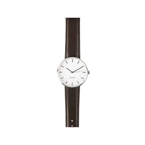 Karlsson horloge Minimal - wit - Ø4cm - vtwonen shop