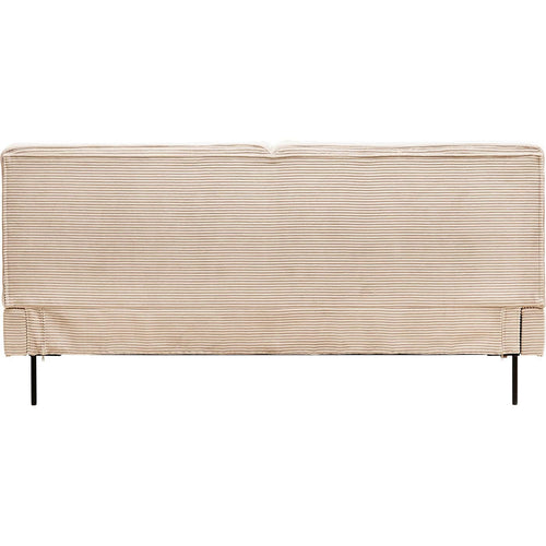 Kare Design Bed East Side Cord - creme - 160x200cm - vtwonen shop