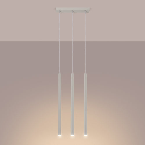 Sollux Lighting Hanglamp PASTELO 3 beige - 30x5x94cm