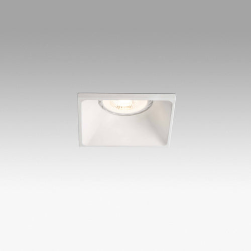 Faro Ne - 1 Licht vierkante inbouwspot wit, GU10