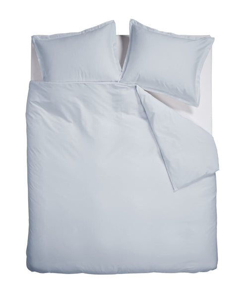 Ambiante Dekbedovertrek Satin Uni - 240 x 200/220 cm - Licht blauw