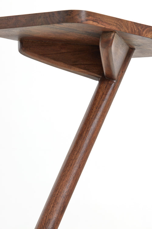 Light & Living bijzettafel QIANO - 45x42x63cm - bruin - vtwonen shop