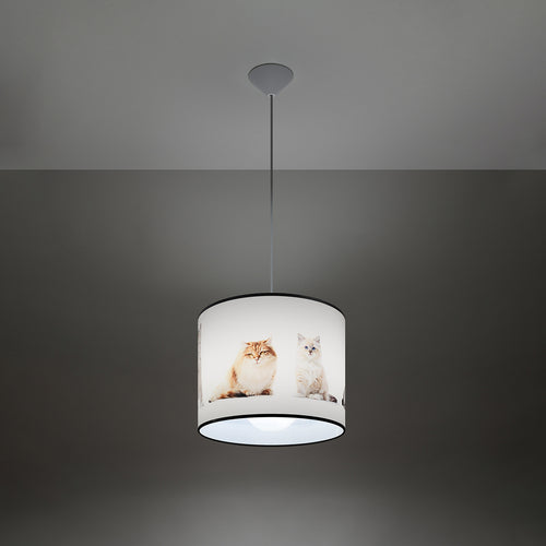 Sollux Lighting Hanglamp KITTY 30 - 30x30x95cm