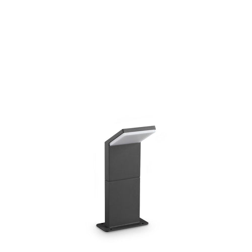 Ideal Lux STYLE 30 cm buitenlamp op voetstuk, antraciet, 1x LED 950lm 3000K IP54
