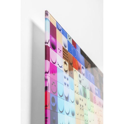 Kare Design Wandfoto pixel gezicht 80x120cm - vtwonen shop