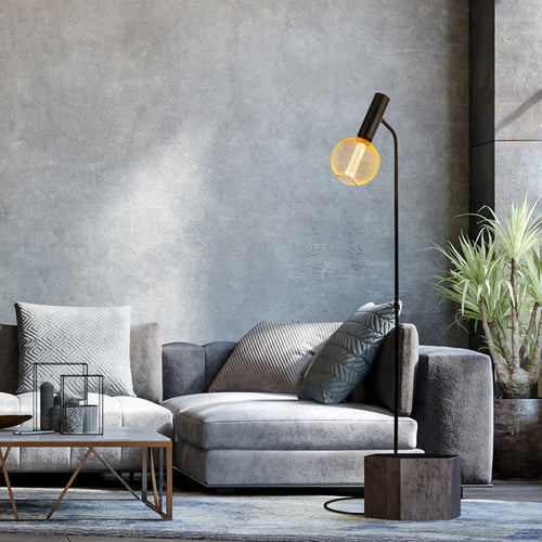 Dulwich Staande lamp, zwart
