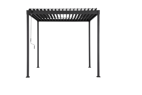 MIRADOR Pergola 80 Solid 3x2m - Antraciet