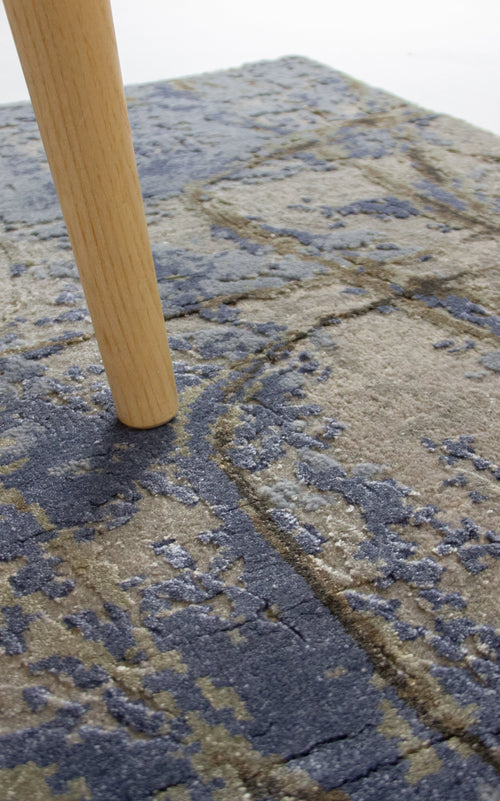 Vloerkleed MOMO Rugs Boulder Skyline Blue 140x200 cm - vtwonen shop