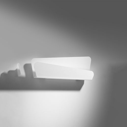 Sollux Lighting Wandlamp BASCIA wit - 40x6x15cm