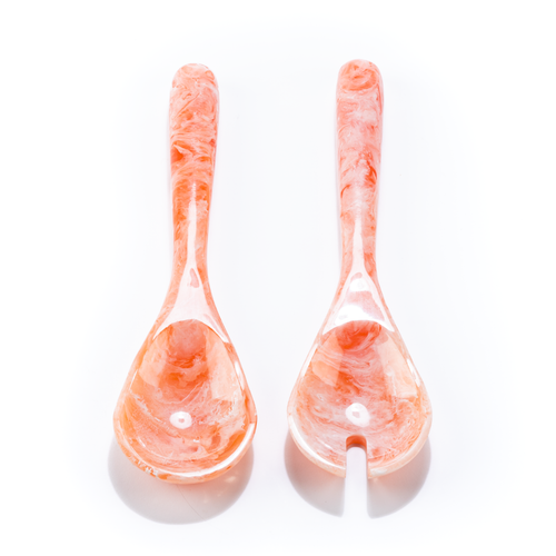 Brût Homeware | Salade bestek | Sla couvert | Pavone | Zalm