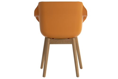 Hartman Tuinstoel Sophie - Oranje/Naturel - Set Van 2 - vtwonen shop