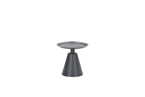 Zavala bijzettafel - diameter 50xH48 cm - carbon black - vtwonen shop