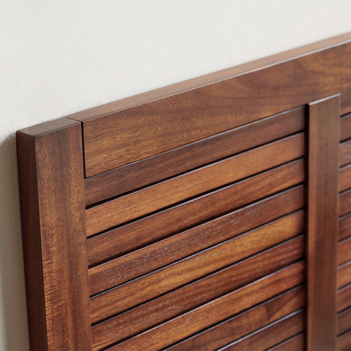 Tikamoon Hoofdbord van massief acaciahout 180 cm - Bruin - vtwonen shop